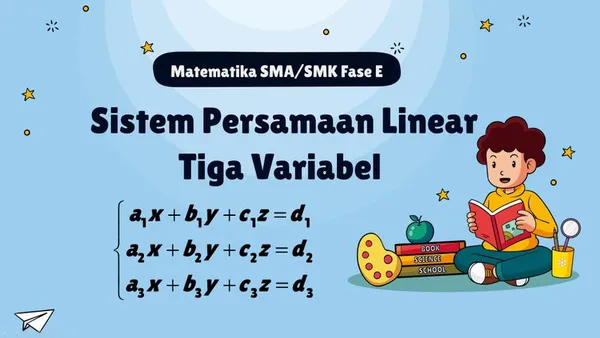 Penyelesaian Sistem Persamaan Linear Tiga variabel (SPLTV) - Matematika Kelas X Fase E