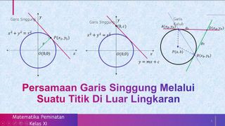 Persamaan Lingkaran - Kategori - Sinau Matematika